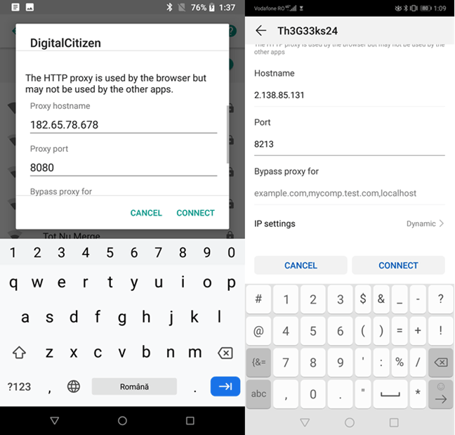 Cách thiết lập Cách thiết lập sử dụng proxy trên Android 6