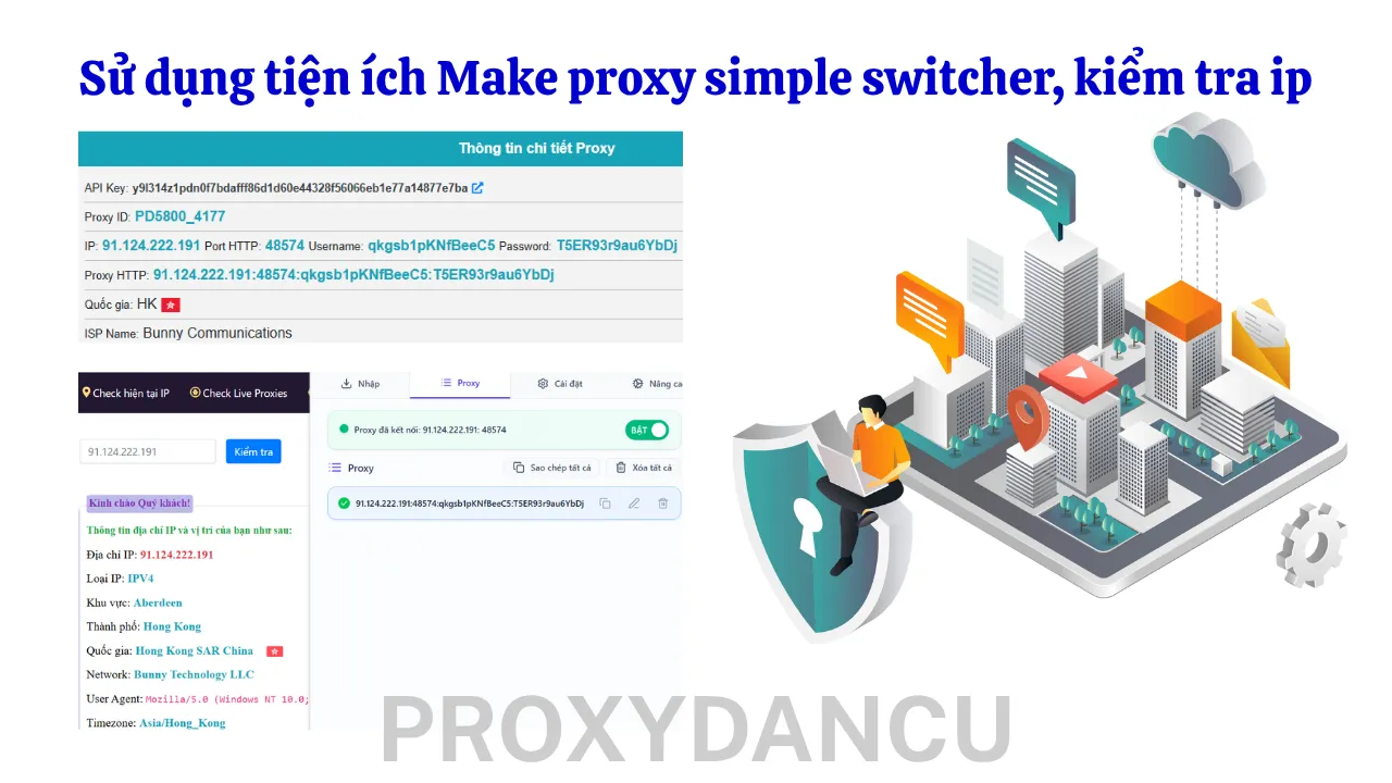 Proxy dân cư tĩnh Hong Kong SAR China